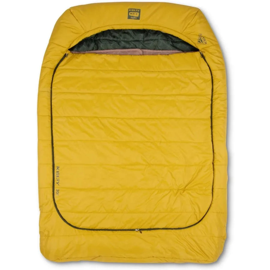 Two Person Comfort Double Wide Sleeping Bag With Polyester Fill For Camping - Get Outside Today 25