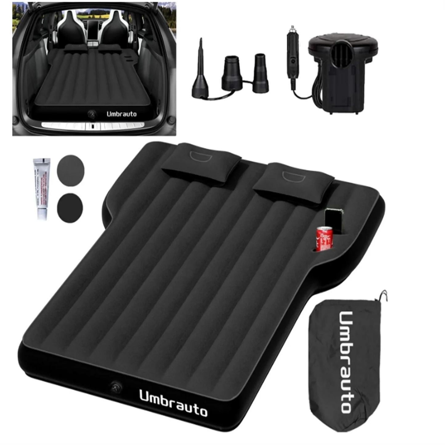 Umbrauto for Tesla Model Y Air Mattress 2024 Inflatable Camping Airbed - Get Outside Today 25