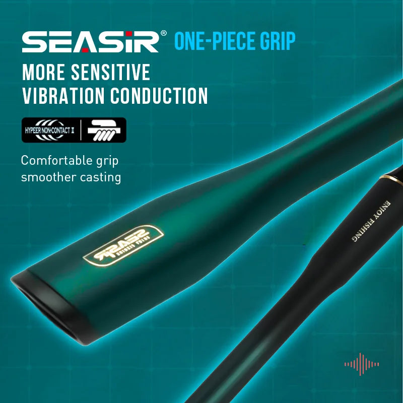 Seasir Dark Dragon MML Two Tip Rod Spinning Baitcasting