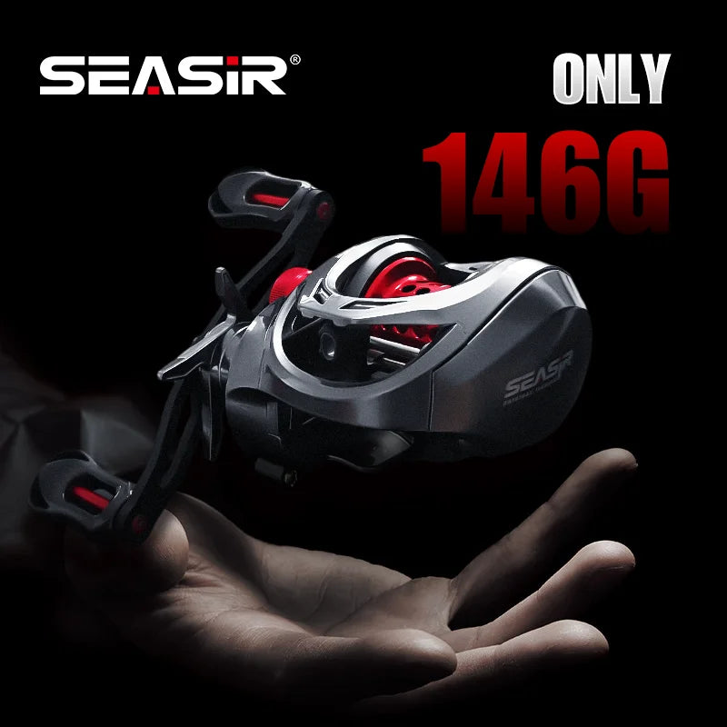 Seasir Mansory Baitcasting Reel Ultralight Carbon 7.3 To 1