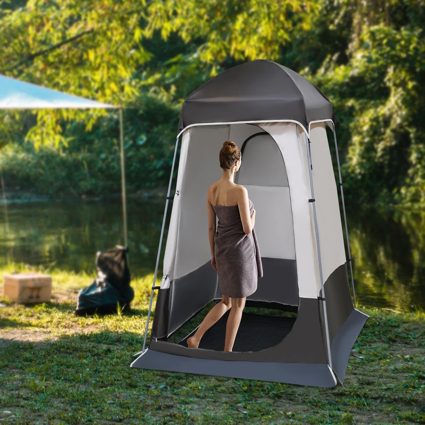 Foldable Portable Camping Shower Tent Privacy Changing Room
