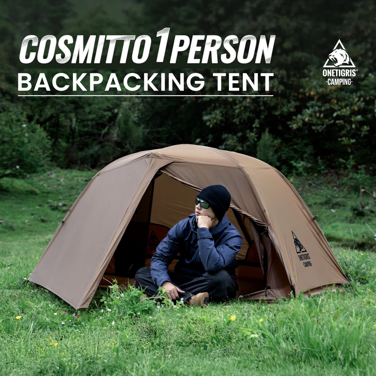 OneTigris Cosmitto 2 One Person Tent Waterproof ThreeSeason
