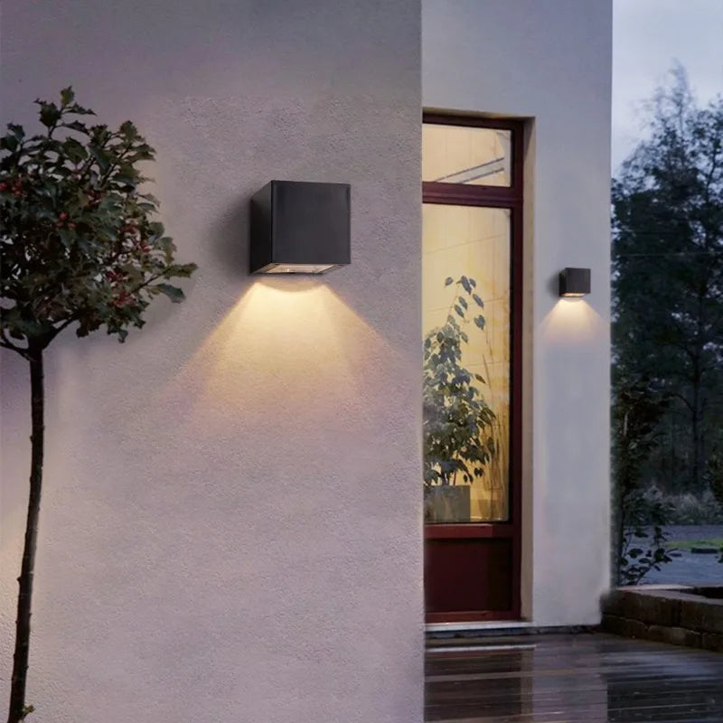 2-Pack Solar Powered Oudoor Landscape Wall Lights Waterproof RGBW Outdoor Lights for Garden Patio Yard - Get Outside Today 25