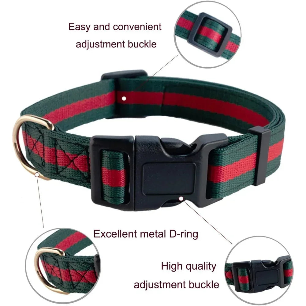 Premium Dog Harness Collar Leash Set Adjustable Soft Durable Breathable Stylish
