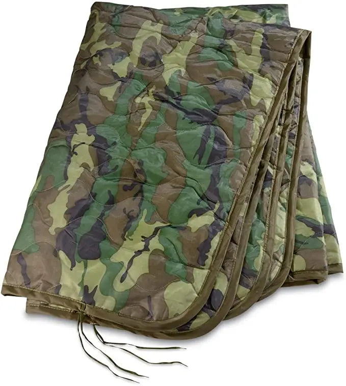Tactical Poncho Liner Camouflage Water Repellent Blanket