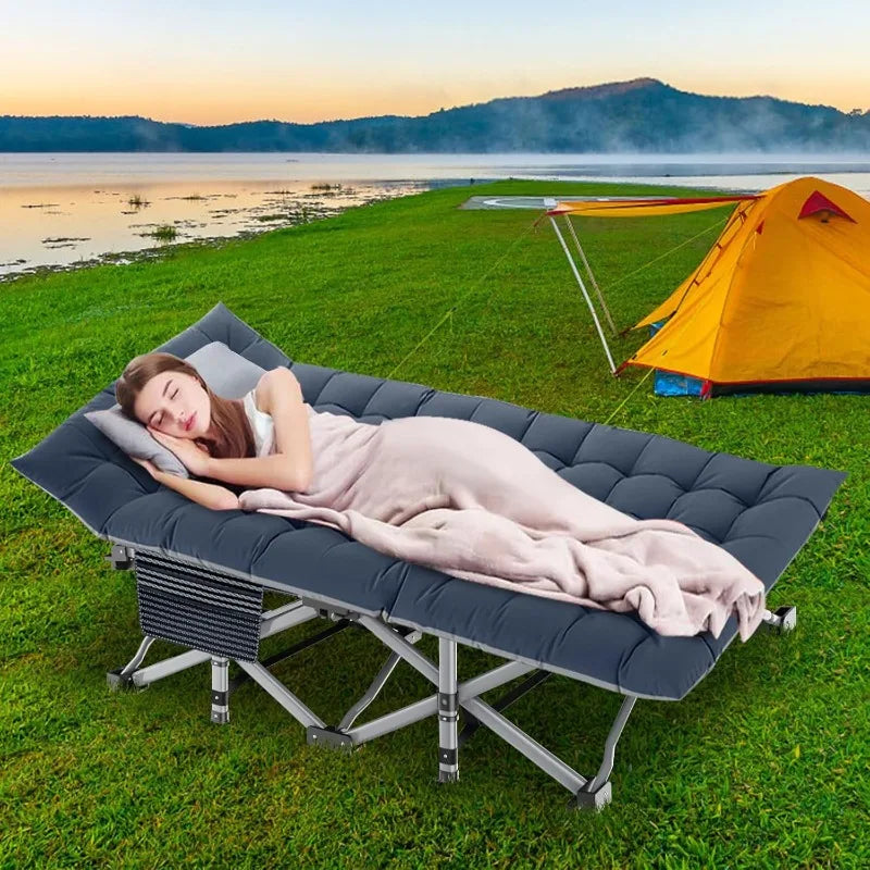 DoCred Folding Camping Cot with Mattress, 2 Pack Heavy Duty Cot - Get Outside Today 25
