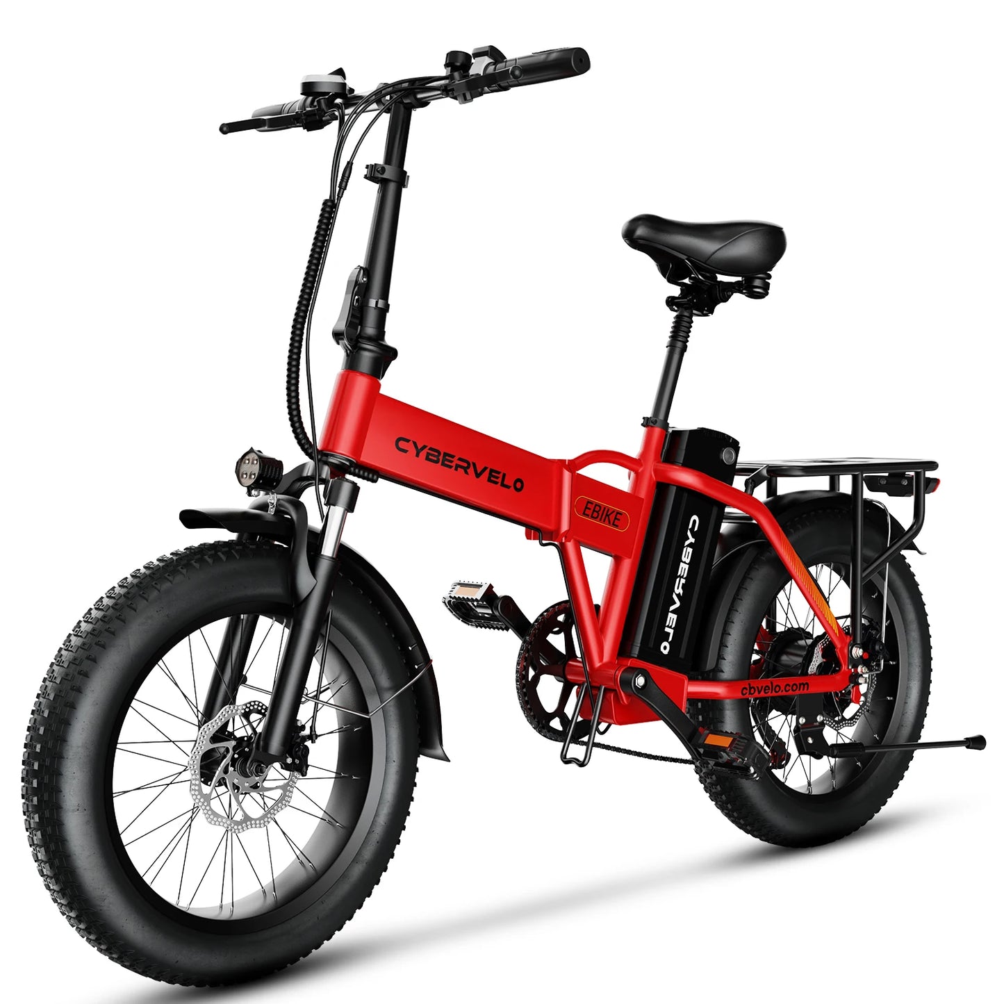 Cybervelo 1000W Ebike For Adults Foldable With Removable Battery 28 MPH EK4 EK5 - Get Outside Today 25
