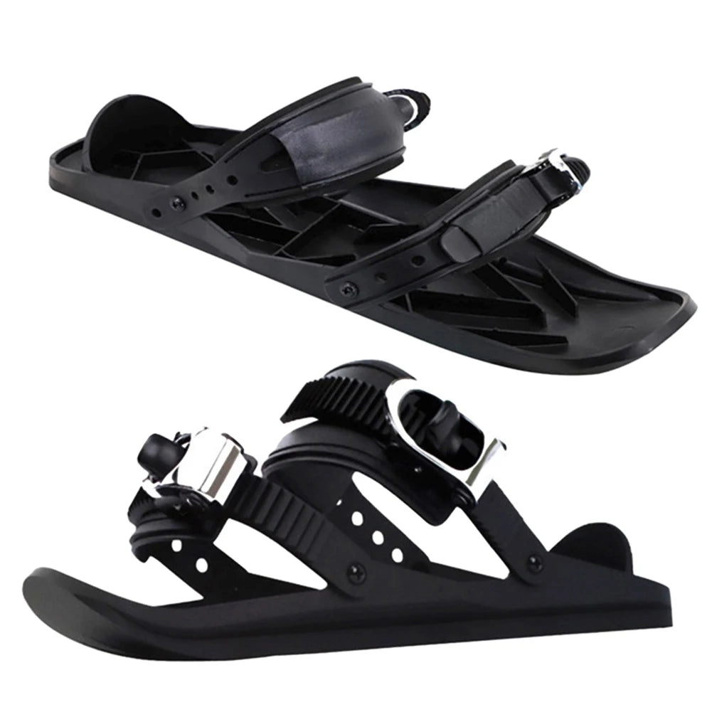 Mini Short Ski Skates Snowboard Boots Skiboards Adjustable