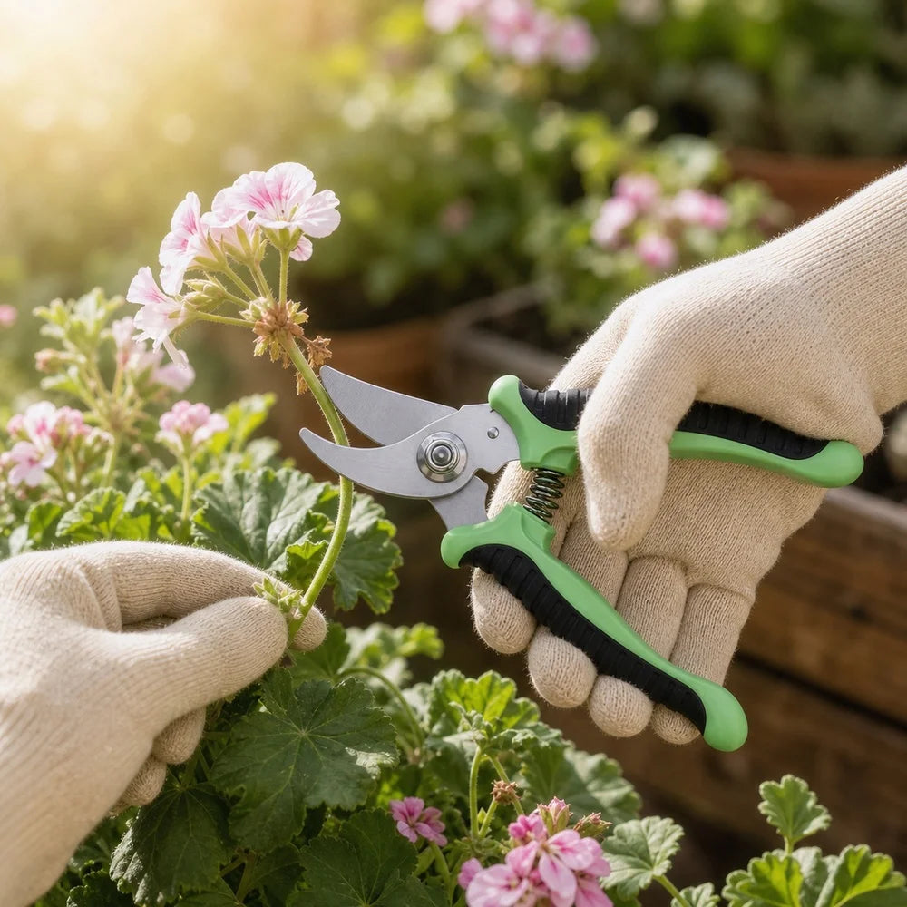3 Piece Aluminum Garden Hand Tool Set With Trowel Rake And Shears - Get Outside Today 25