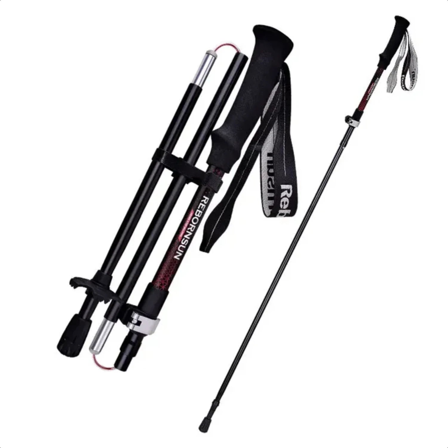 Portable, Lightweight and Convenient Collapsible Trekking Poles - Get Outside Today 25