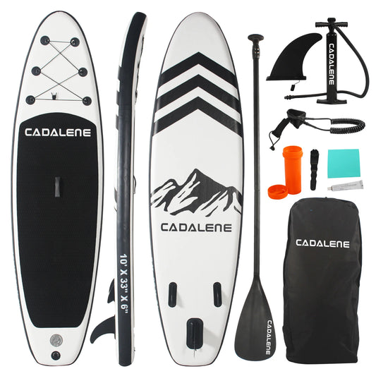 CADALENE Inflatable Stand Up Paddle Board Anti Slip Deck
