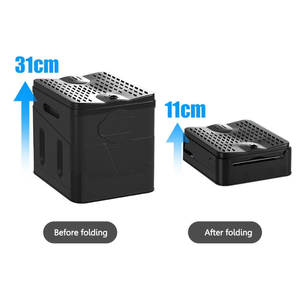 Portable Folding Car Toilet Bucket Strong Bearing Capacity