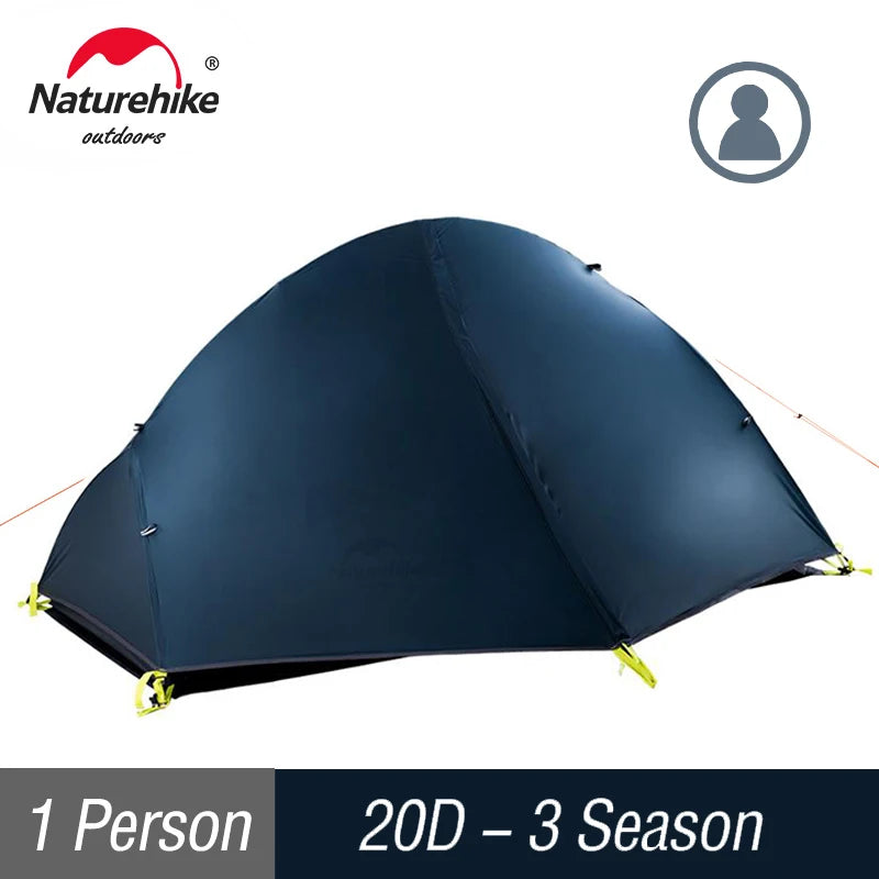 Naturehike Ultralight Single Person Cycling Tent 20D Waterproof Sun Shelter - Get Outside Today 25