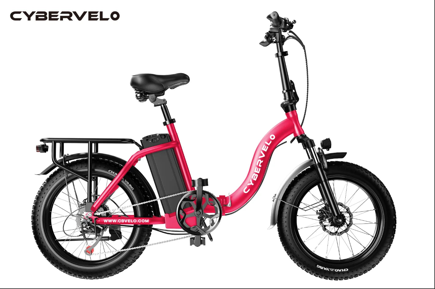 Cybervelo 1000W Ebike For Adults Foldable With Removable Battery 28 MPH EK4 EK5 - Get Outside Today 25