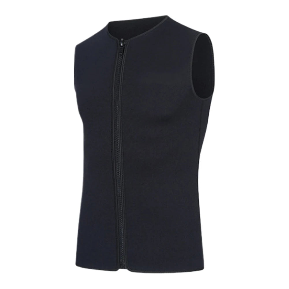 Men 3mm Neoprene Wetsuit Vest For Surfing Snorkeling