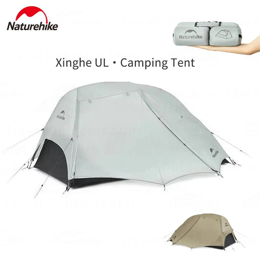 Naturehike Star River UL 15D Silicone Two Person Tent Three Seasons With Mat - Get Outside Today 25