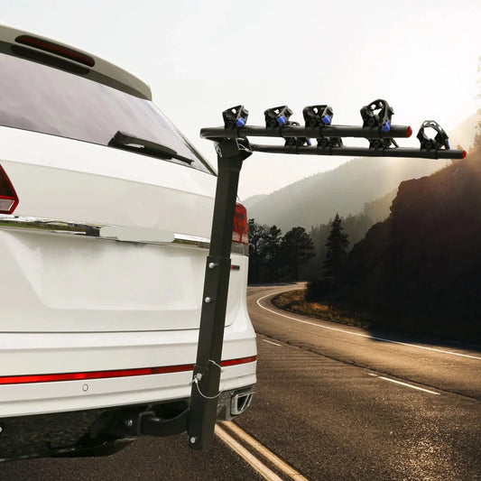 Foldable Hitch Bike Rack For Car SUV 2 Or 4 Bike Carrier