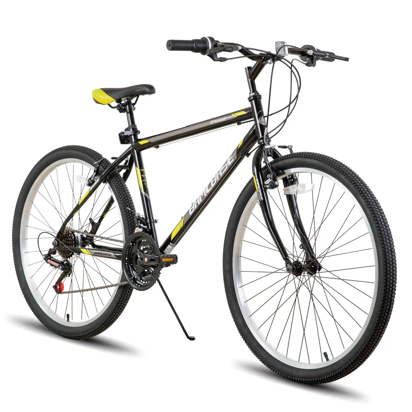 Hiland 24 26 Inch Mountain Bike for Men Women 21 Speeds High Carbon Steel Frame Sport Cycling MTB Bicycle for Adult - Get Outside Today 25