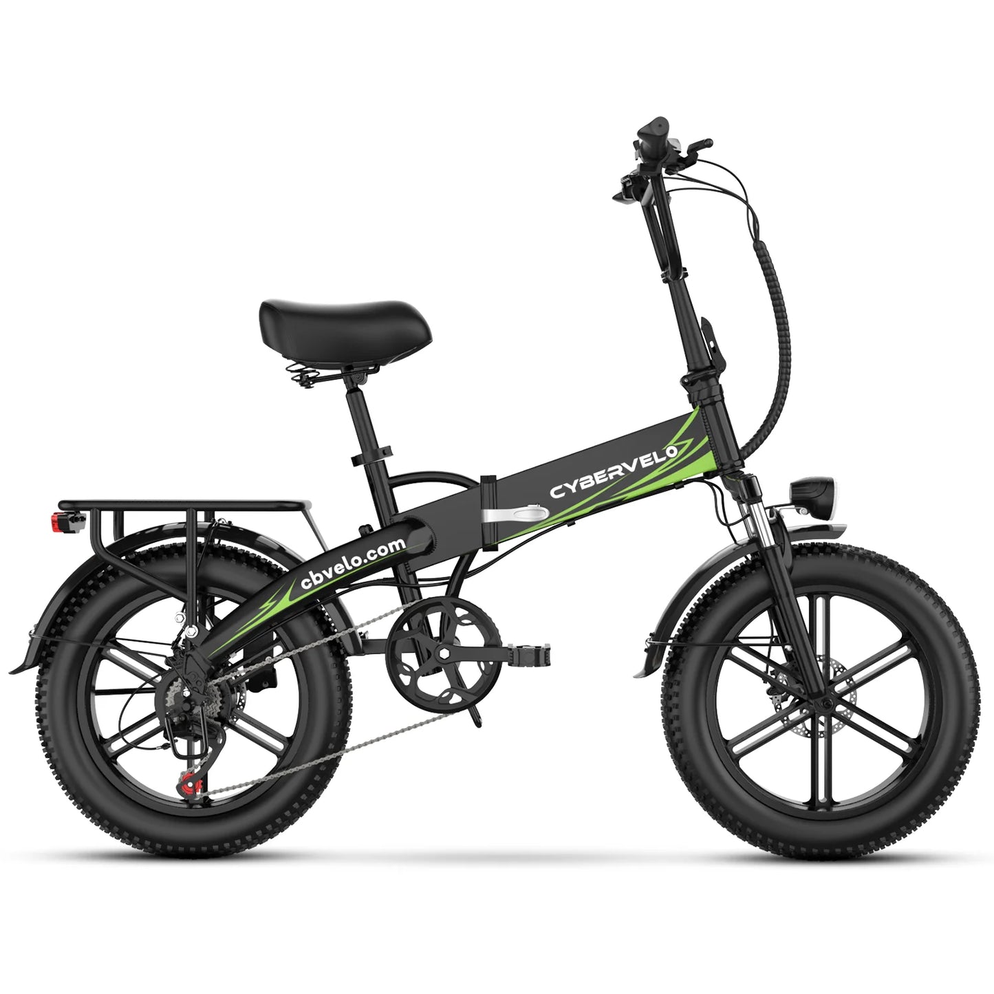 Cybervelo 1000W Ebike For Adults Foldable With Removable Battery 28 MPH EK4 EK5 - Get Outside Today 25