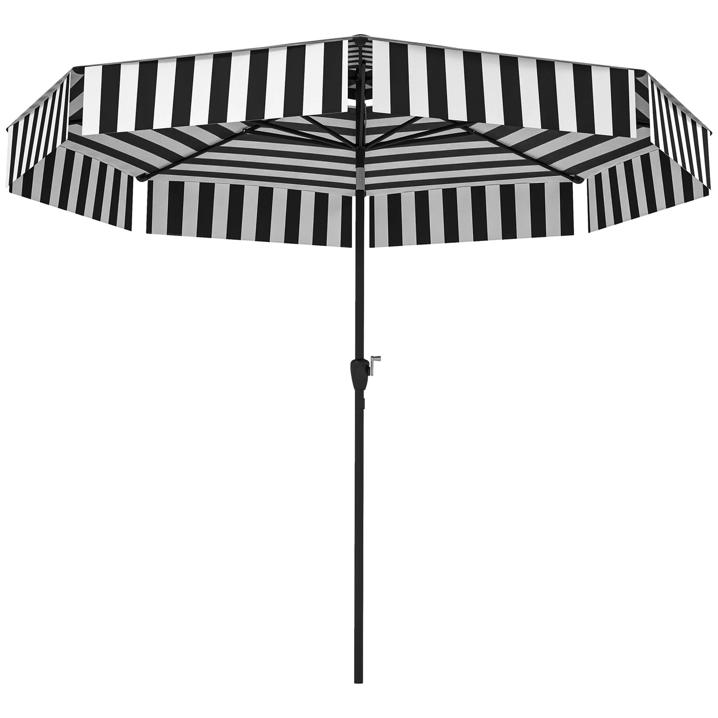 8.6FT Patio Umbrella UPF 30+ Vented Market Umbrella