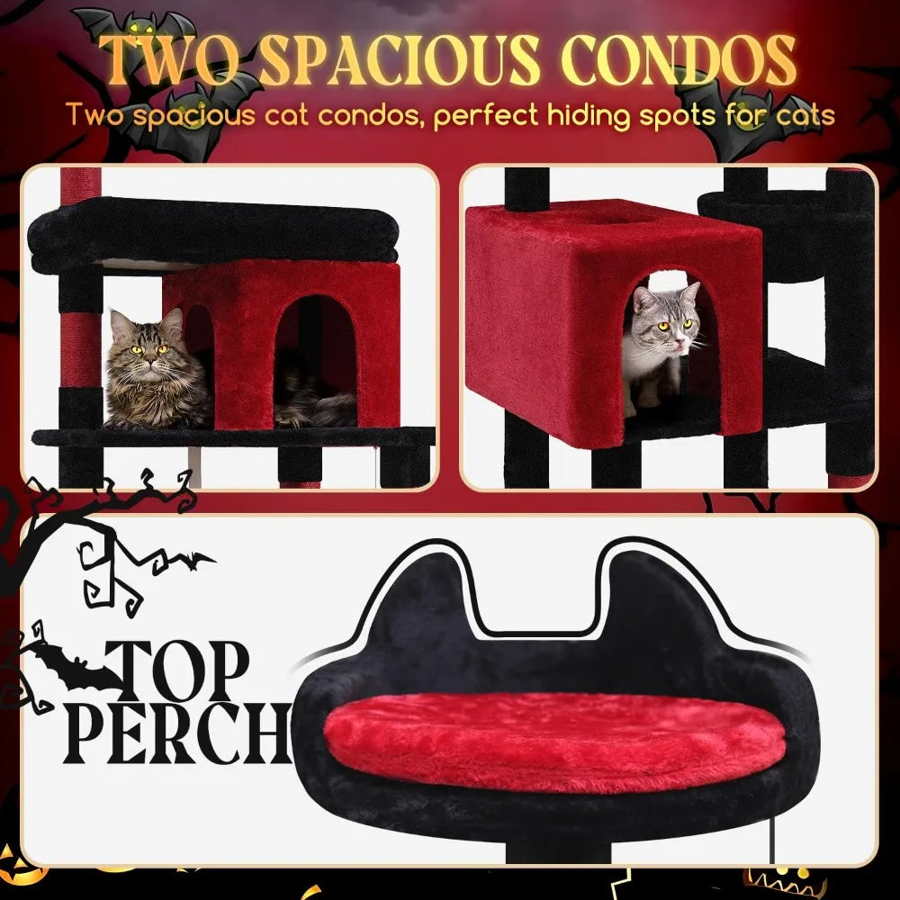 Sturdy 72 Cat Tower For Maine Coon Over 20 Lbs Coffin Bed