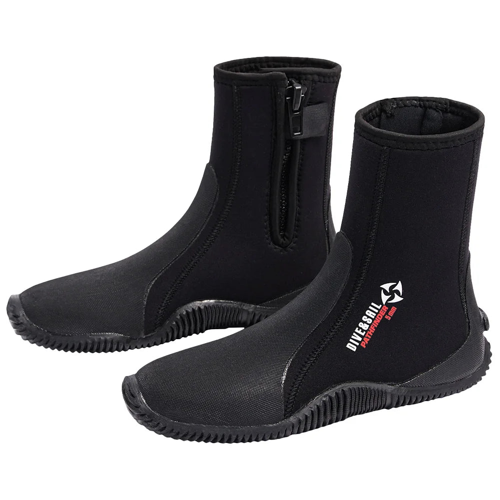 ANENG 5mm Neoprene Diving Boots For Men Lightweight Water Shoes For Diving Snorkeling Surfing