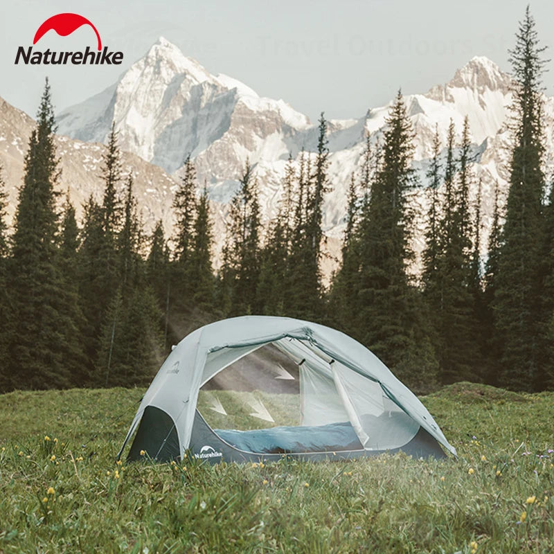 Naturehike Star River UL 15D Silicone Two Person Tent Three Seasons With Mat - Get Outside Today 25