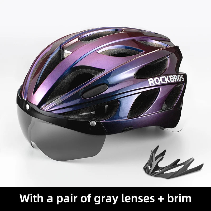 ROCKBROS Bike Helmet EPS Integrally-molded Breathable Lightweight Cycling Safety Helmet Men Women MTB Road Bicycle Helmet - Get Outside Today 25
