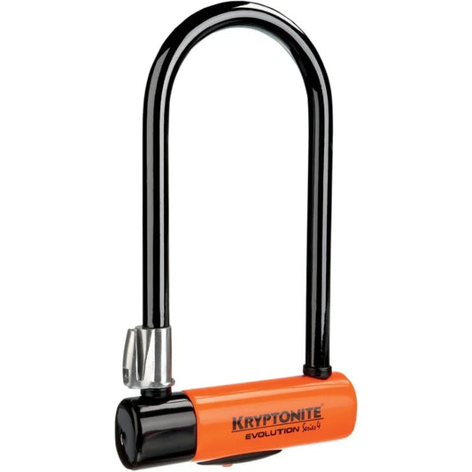 Kryptonite Evolution Series 4 Standard Heavy Duty Bicycle U Lock Bike Lock (4-Inch x 9-Inch)