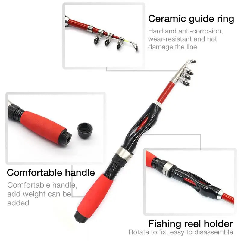 Fishing Pole Child Corrosion-Resistant Kids Fishing Starter Kit