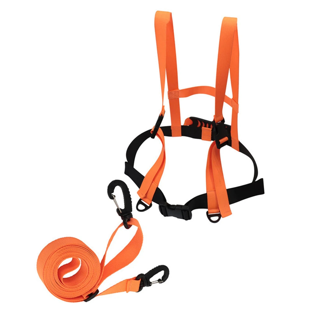 Adjustable Kids Ski Training Belt Safety Harness Rope