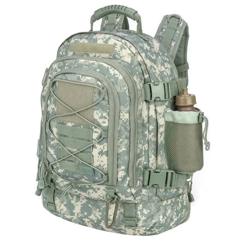 LQARMY 60L Military Tactical Backpack Army Molle Assault Rucksack Outdoor Travel Hiking Rucksacks Camping Hunting mochila hombre - Get Outside Today 25
