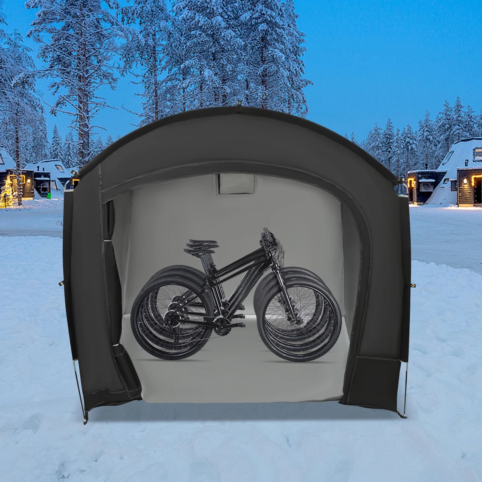 Portable Bike Storage Shed for 1-4 Bikes Waterproof Shelter Tent 220x150x185cm - Get Outside Today 25