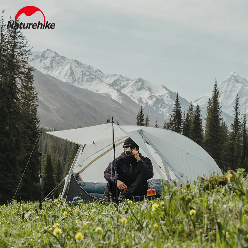 Naturehike Star River UL 15D Silicone Two Person Tent Three Seasons With Mat - Get Outside Today 25