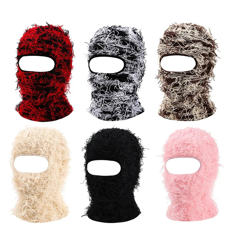 Unisex Camouflage Balaclava Ski Mask Knit Beanie Winter Warm