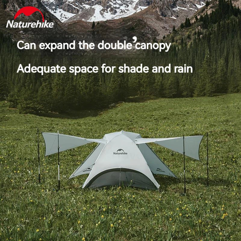 Naturehike Star River UL 15D Silicone Two Person Tent Three Seasons With Mat - Get Outside Today 25