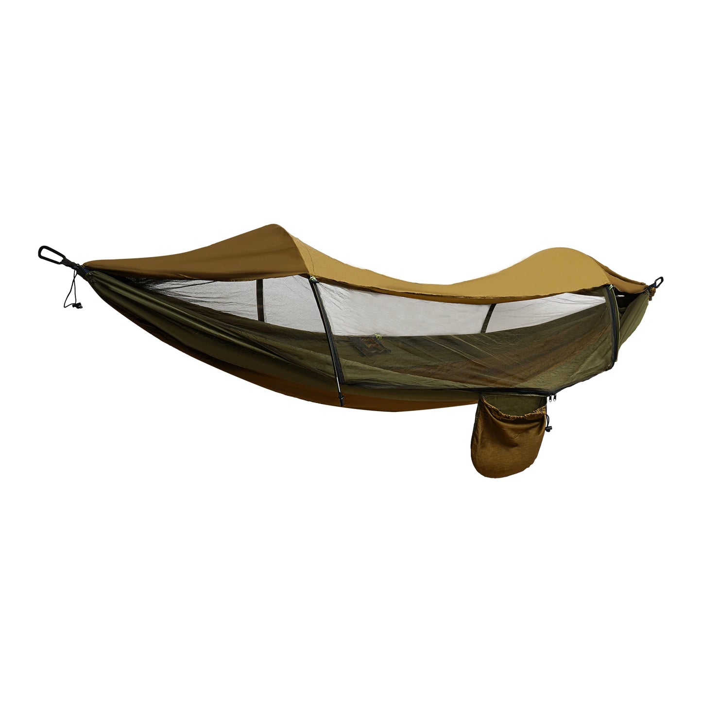 Portable Camping Hammock Anti-mosquito And Anti-Sun Hammocks For Traveling, Hiking, jungle adventures, etc Camouflage/Green - Get Outside Today 25