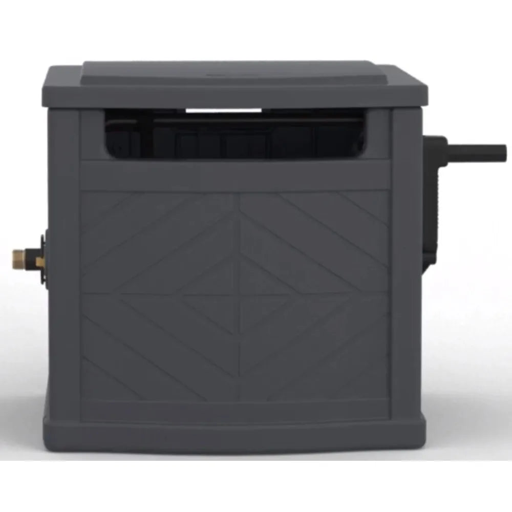 150ft Hidden Hose Reel for Gardens and Patios Durable Easy to Clean and Maintain Outdoor Use