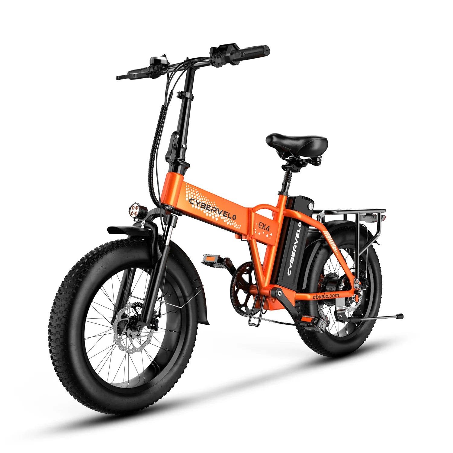 Cybervelo 1000W Ebike For Adults Foldable With Removable Battery 28 MPH EK4 EK5 - Get Outside Today 25