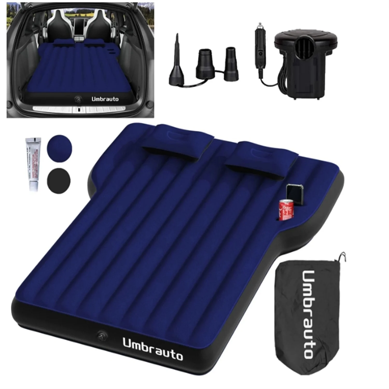 Umbrauto for Tesla Model Y Air Mattress 2024 Inflatable Camping Airbed - Get Outside Today 25