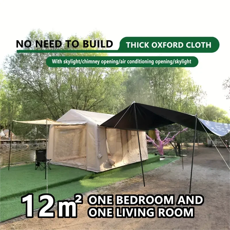 Inflatable Tents for Camping with Oversized Canopy - Get Outside Today 25