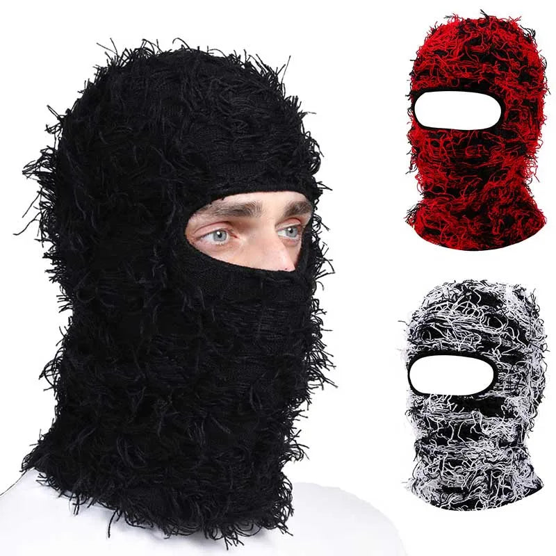 Unisex Camouflage Balaclava Ski Mask Knit Beanie Winter Warm
