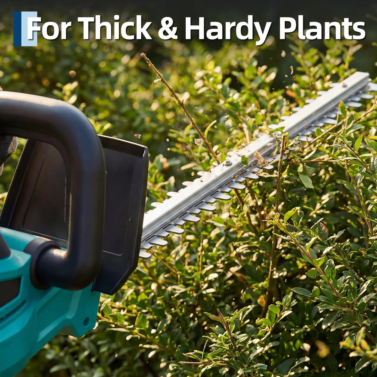 Cordless Hedge Trimmer 22 Inch 20V Electric Dual Action Bush Trimmer Kit - Get Outside Today 25