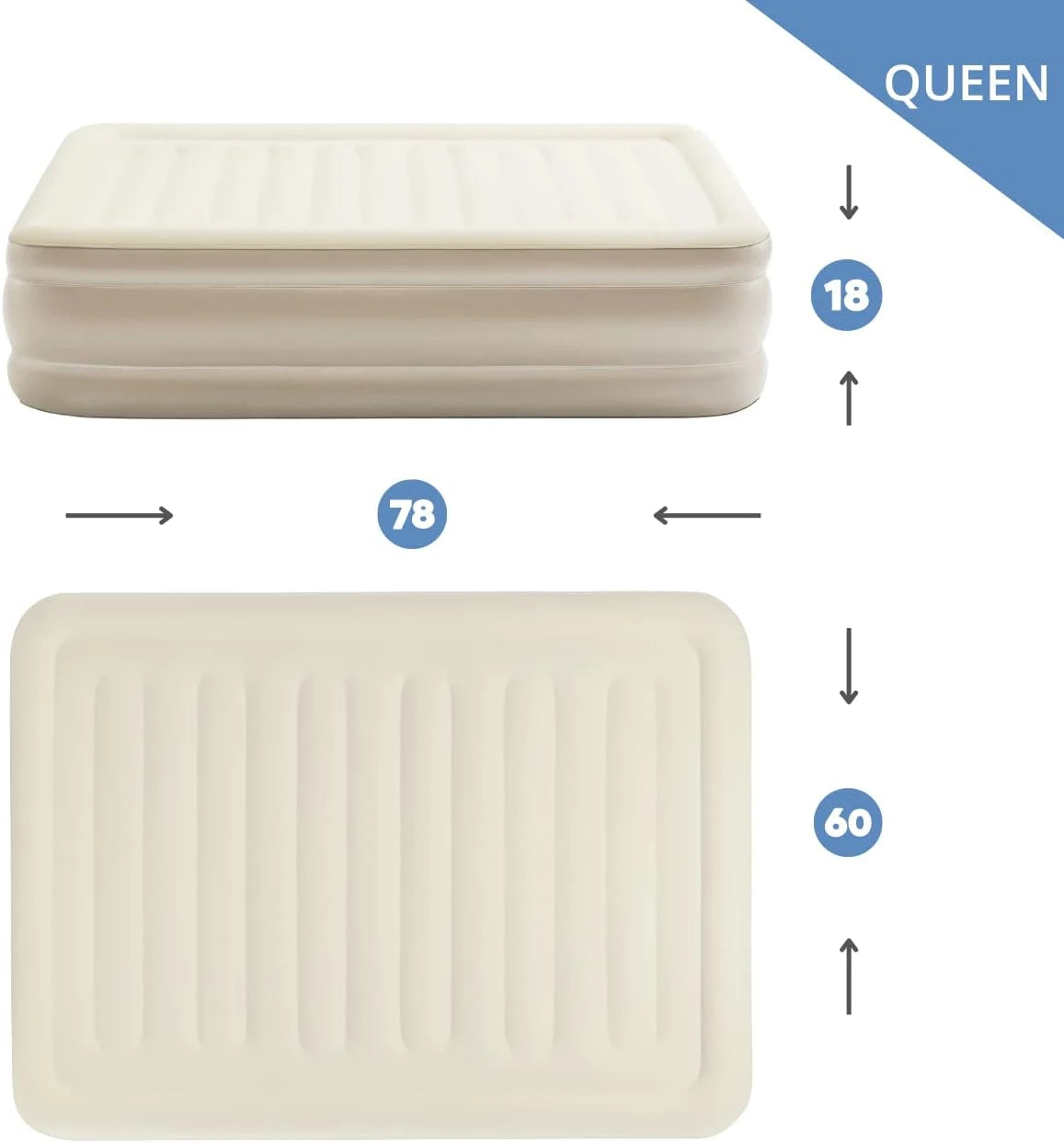 18Queen Inflatable Air Mattress with Built-in Dual Pump - Get Outside Today 25
