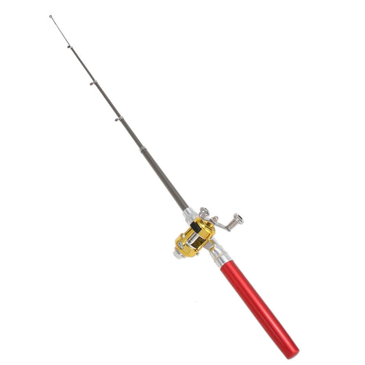 Aluminum Alloy Mini Portable Fishing Rod Pen Multicolor Pocket Tool - Get Outside Today 25