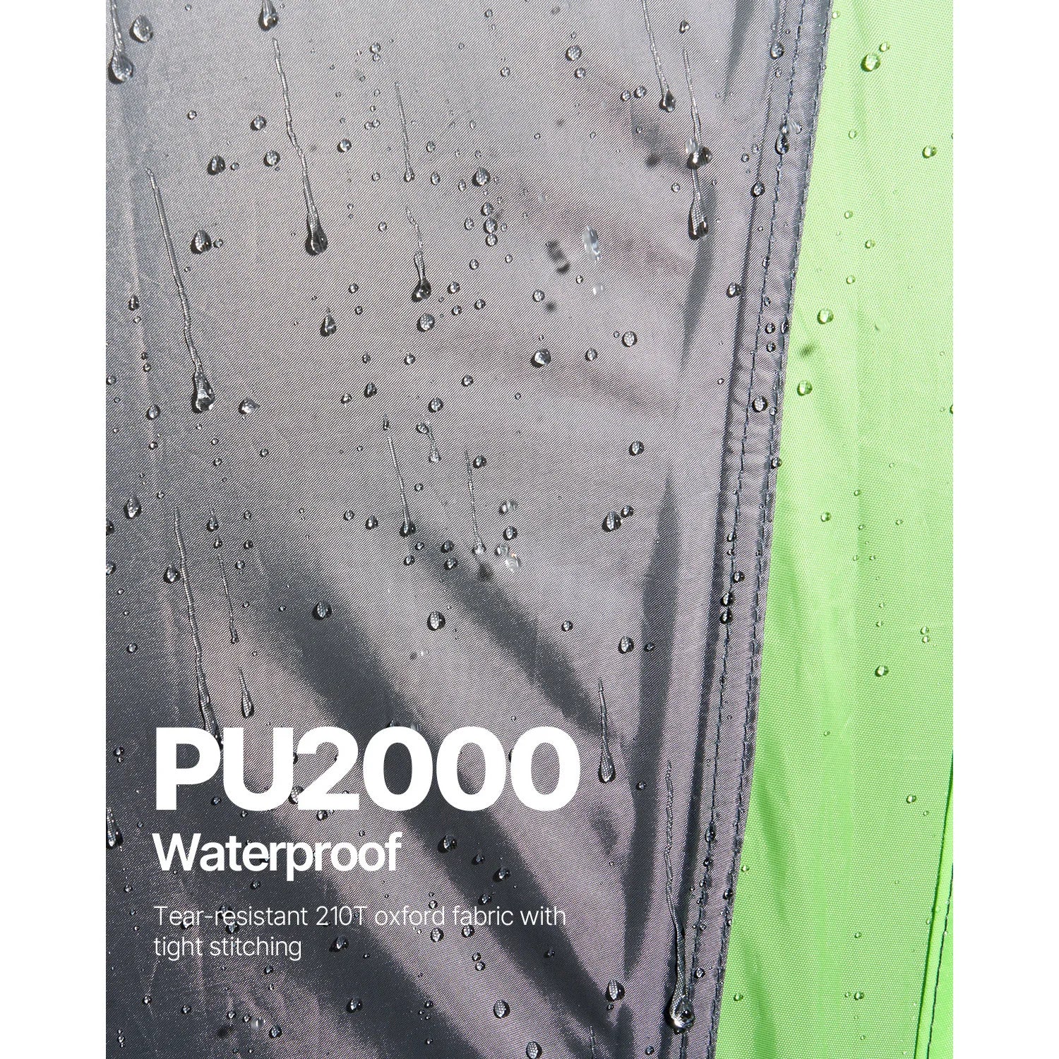 SucceBuy SUV Camping Tent Waterproof PU2000mm Double Layer Design Mesh Windows - Get Outside Today 25
