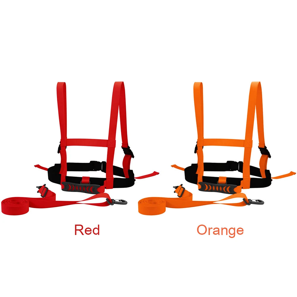 Adjustable Kids Ski Training Belt Safety Harness Rope