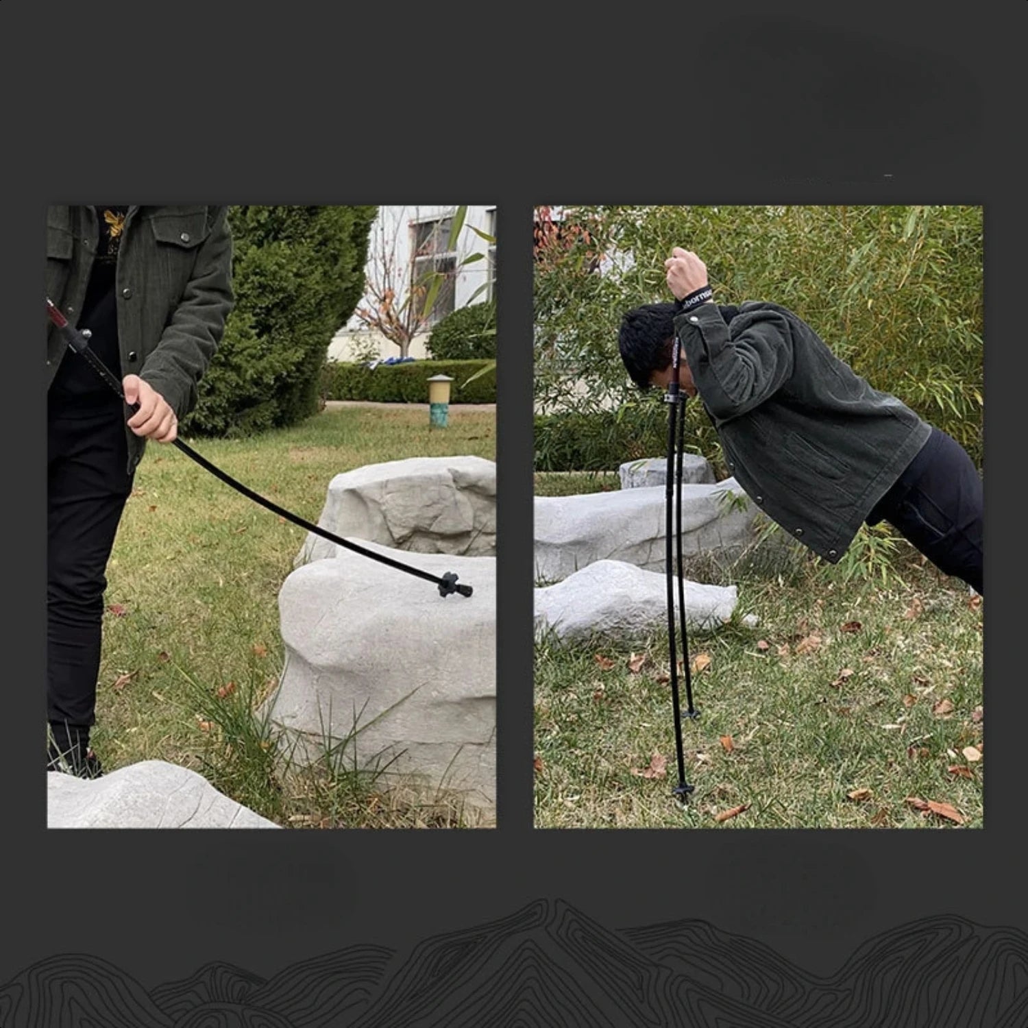 Portable, Lightweight and Convenient Collapsible Trekking Poles - Get Outside Today 25