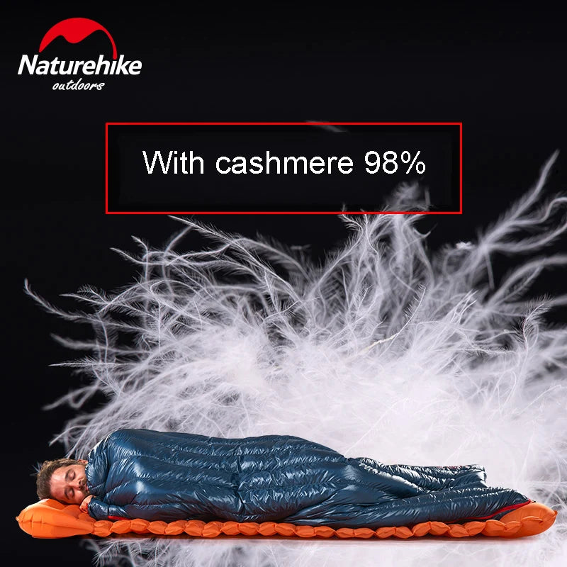 Naturehike Goose Down Sleeping Bag Naturehike Camping Ultralight Sleeping Bag Winter Waterproof Sleeping Bags - Get Outside Today 25