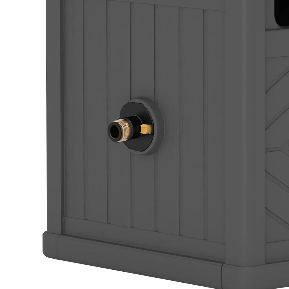 150ft Hidden Hose Reel for Gardens and Patios Durable Easy to Clean and Maintain Outdoor Use